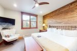 Master bedroom with lots of natural light